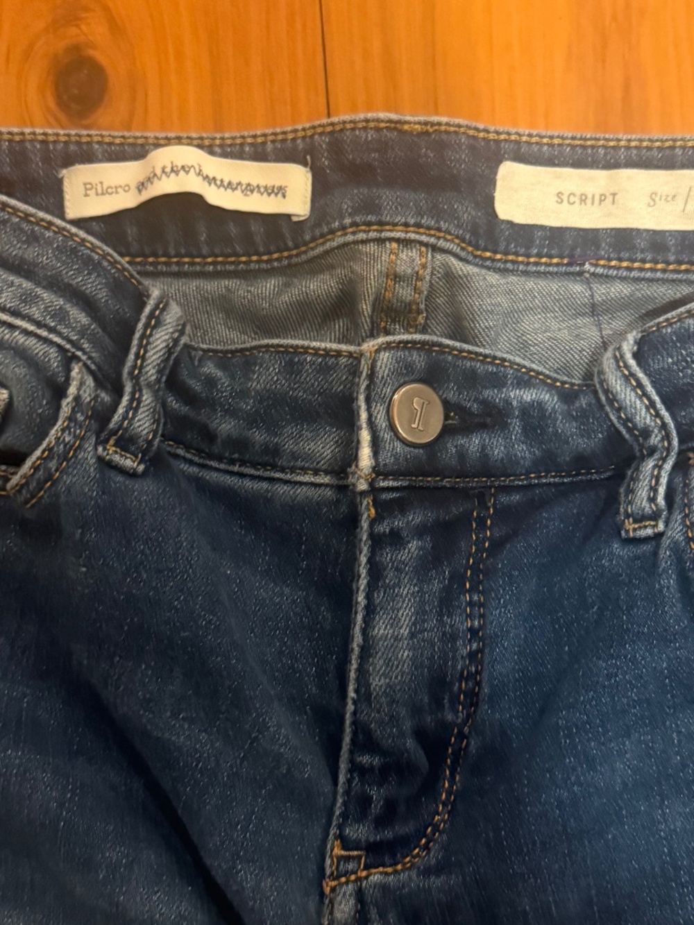 Anthropologie Pilcro Script Jeans - Picture 2 of 2